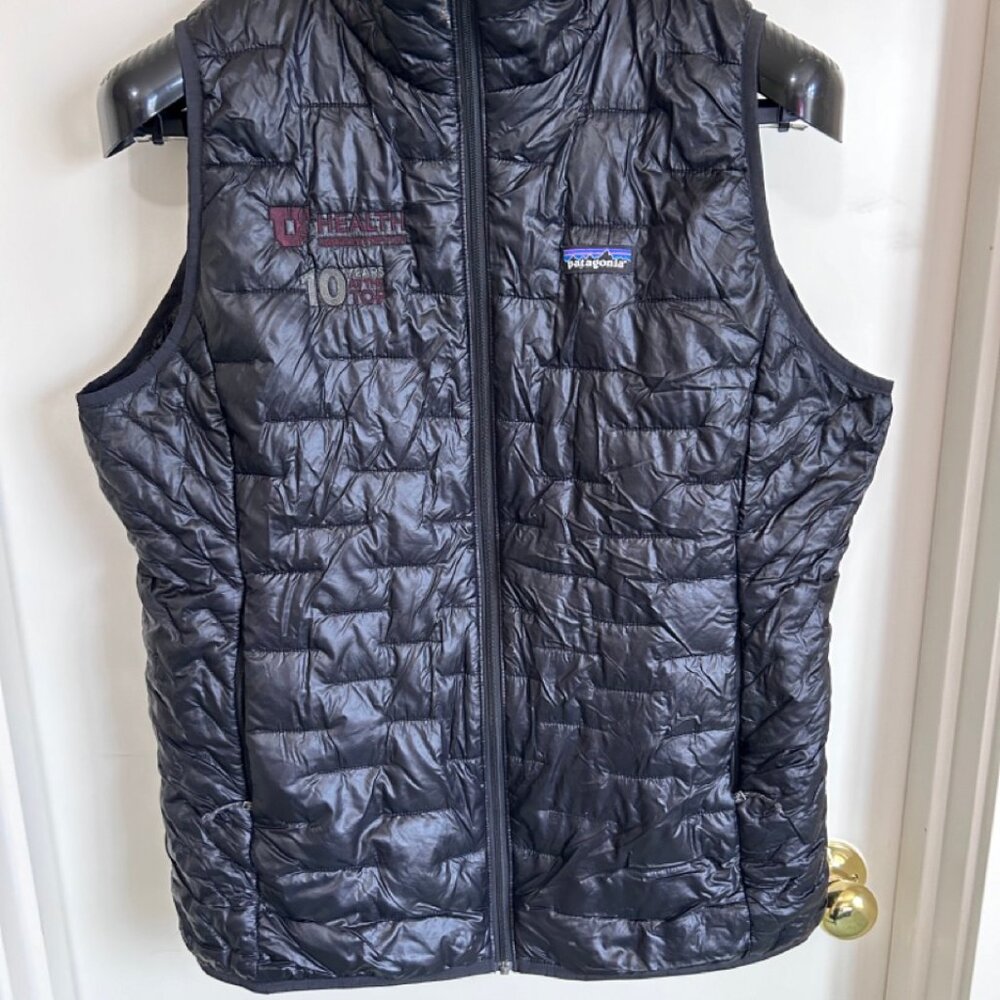 Patagonia Micropuff Vest - Black Women's XL GUC